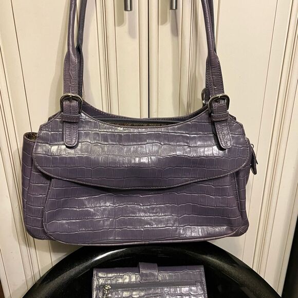 MAXX croc embossed purse and wallet - Picture 8 of 10